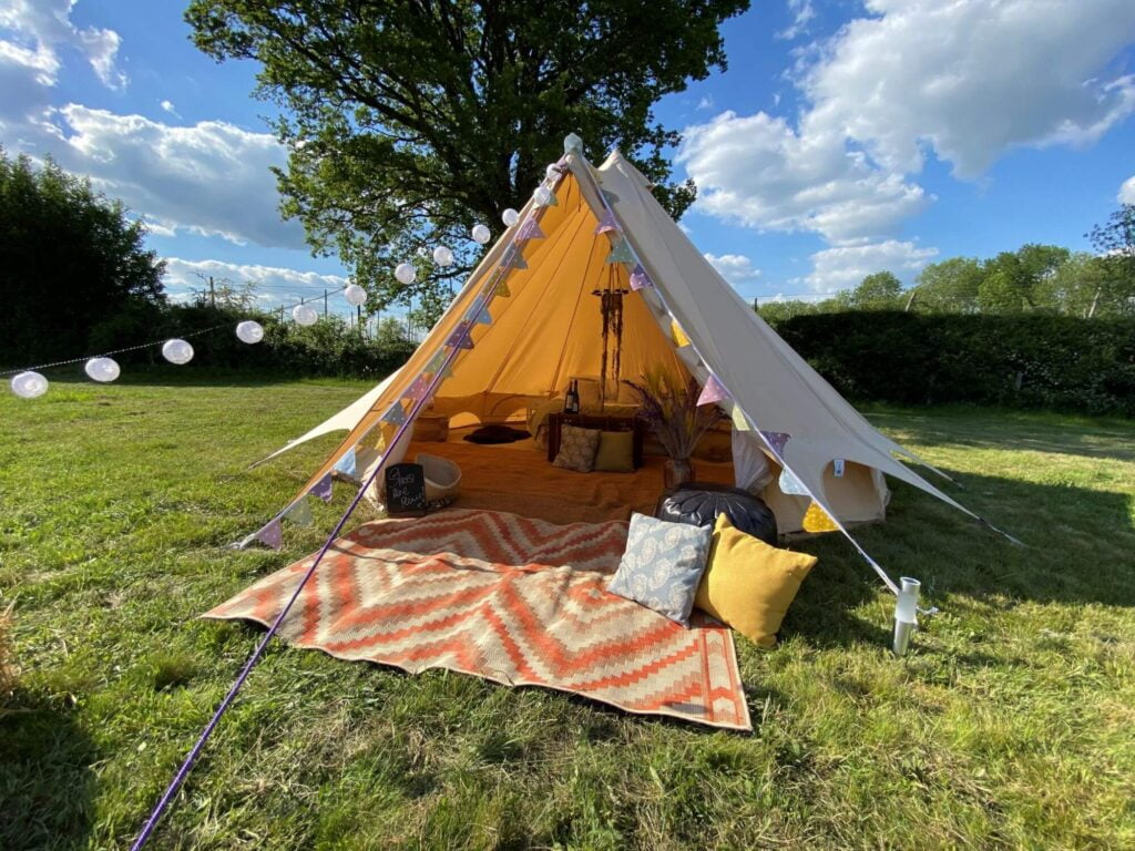 Bell Tent - Stone Pit Meadows